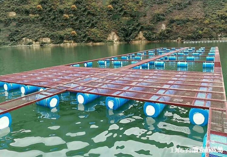 Water platform high density solid foam float buoy cage aquaculture floating buoy structure float