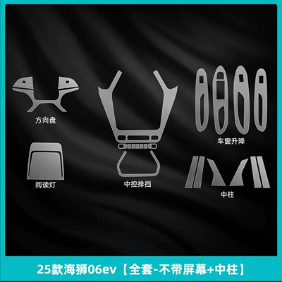 Instrument Navigation Screen Tempered Film – Car interior film - 25-models-of-hiace-06ev-full-set-without-screen-center-pillar