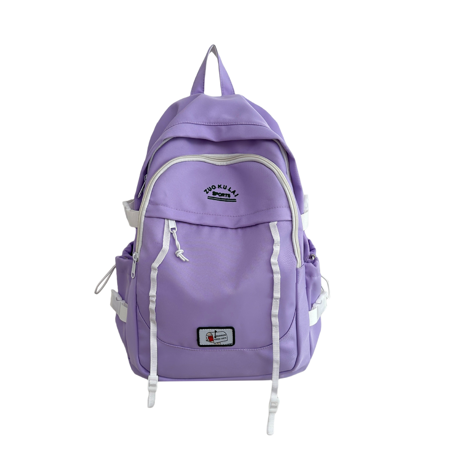 2024 nueva moda mochila escolar para estudiantes de secundaria moda de gran capacidad, mochila de viaje ligero, mochila al por mayor