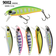 Minnow lure 48mm/6.5g   Long-range Japanese sub-surface minnow lure for catching perch and mouthbrooder 9002