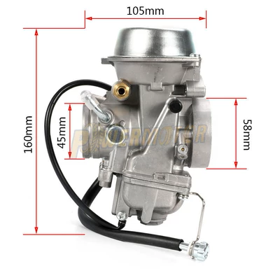 Motorcycle Carburetor 40mm Pd40J Carburetor