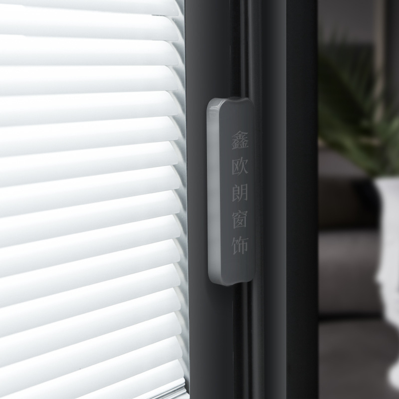 Special offer new magnetic control blinds bathroom office kitchen magnetic sunshade aluminum alloy tempered glass curtains Special offer new magnetic control blinds bathroom office kitchen magnetic sunshade aluminum alloy tempered glass curtains
