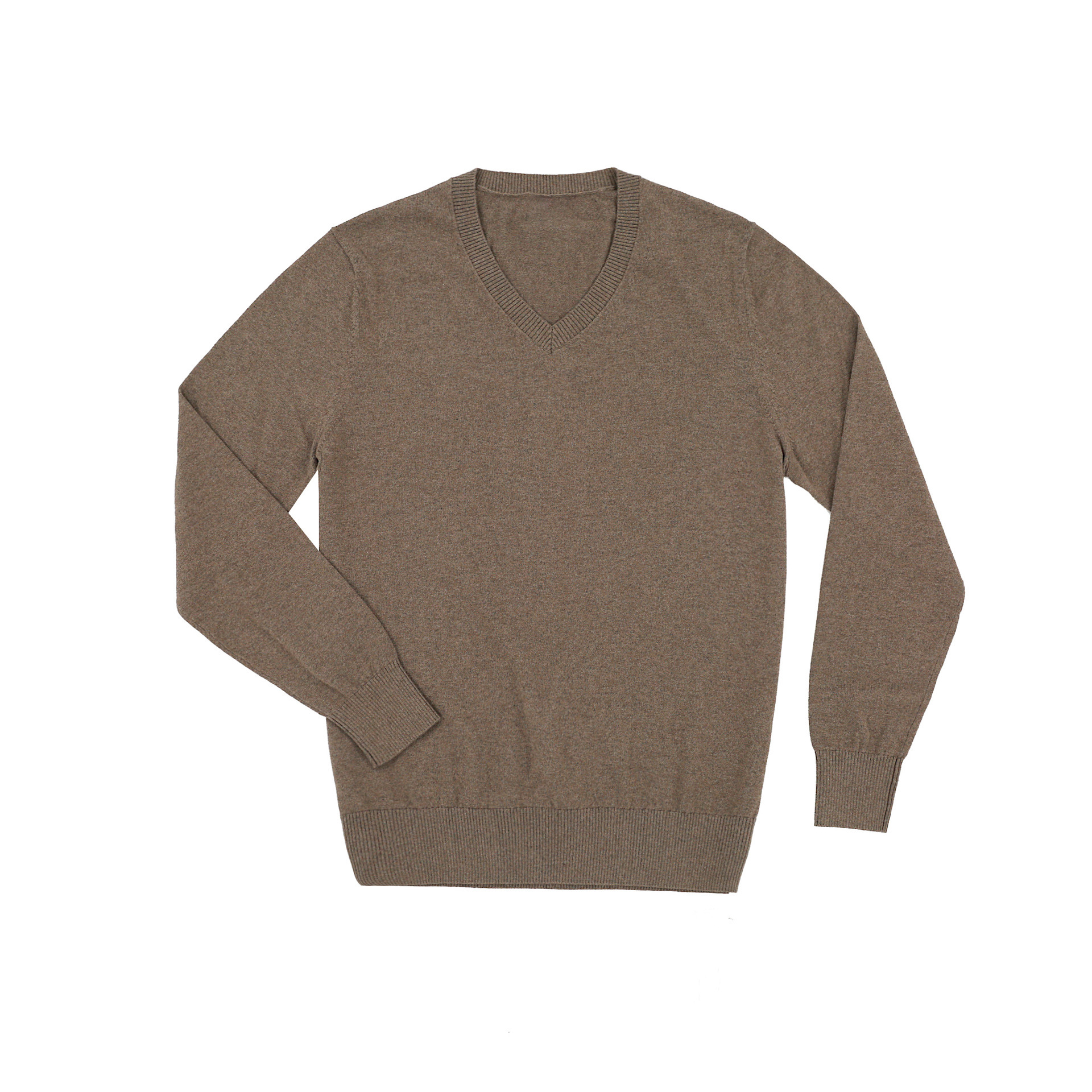 Suéter de invierno y otoño suéter de lana estilo de dinero viejo suéter de cuello en V delgado con camiseta legging overhead negocios ligeros