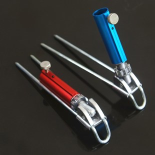 Universal bracket battery stainless steel bracket ground plug carbon bracket aluminum alloy bracket fishing rod ground Plug Battery