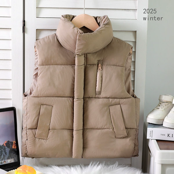 Khaki (zipper vest)
