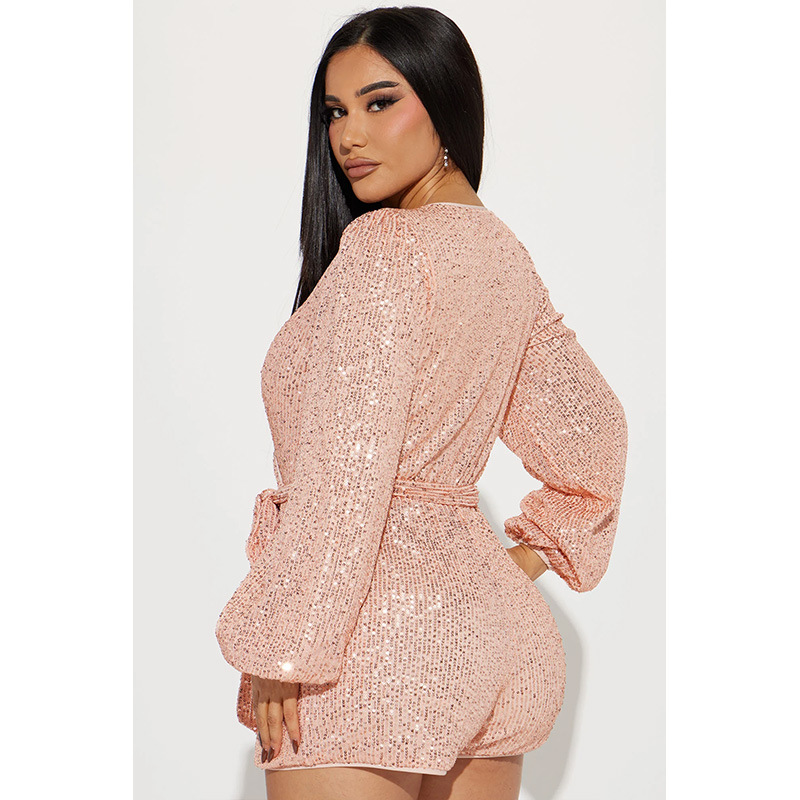 Party, Street Occasion Comfort Function Wholesale Women's Sexy Sequins Solid Color Party Street