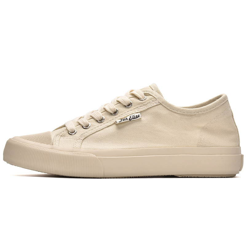 Yuanyi Shoe Shop 2025 New Summer White Shoes Versatile Canvas Shoes Soft Sole Casual Sneakers for Women Mis-1722