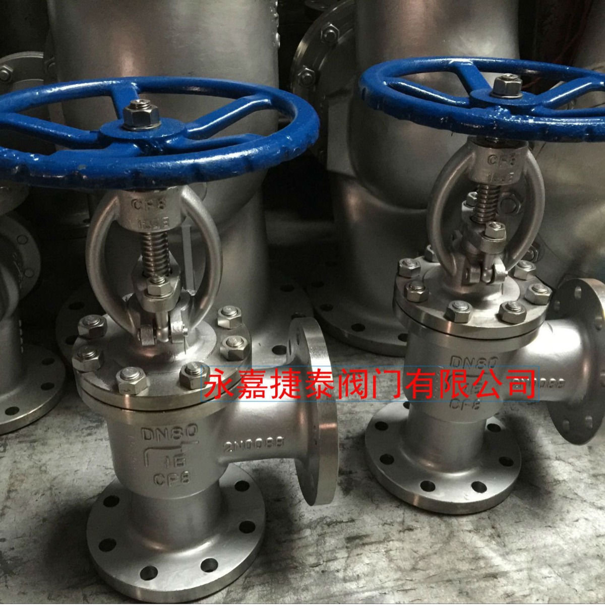 厂家现货J44H不锈钢角式截止阀 J44W-16P角式截止阀