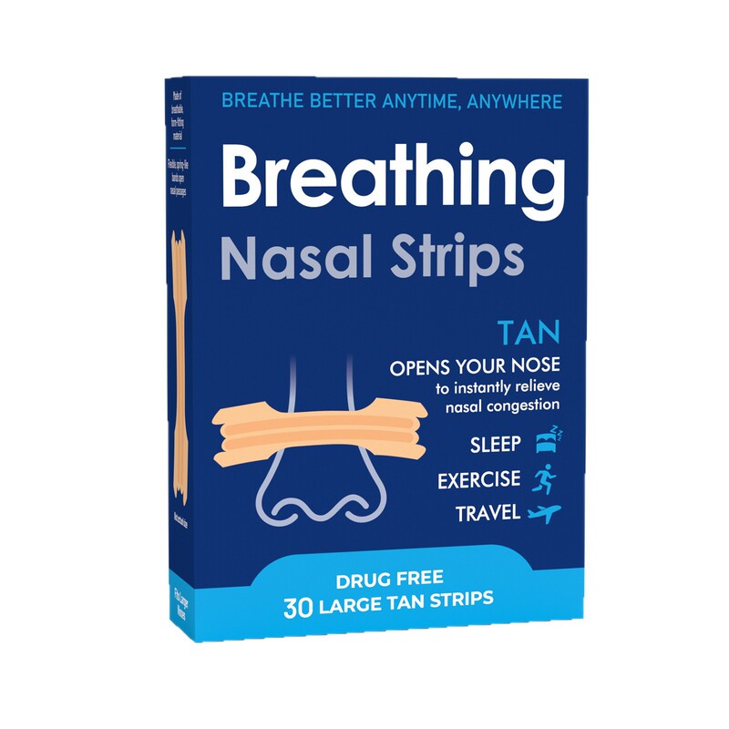 跨境Nasal Strips止鼾贴闭嘴贴加强粘性通气鼻贴护理多规格套装|undefined