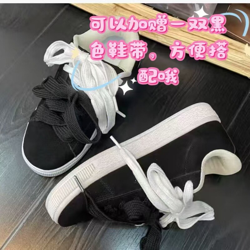 Korean Style 2025 New Chic Student Sports Casual Shoes Thick Sole Increased Lovers Bread Shoes Casual Skate Shoes Korean Style 2025 New Chic Student Sports Casual Shoes Thick Sole Increased Lovers Bread Shoes Casual Skate Shoes