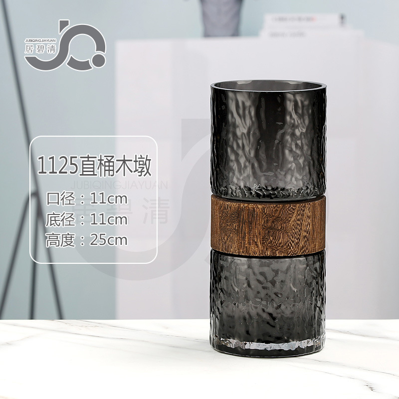 1125 직선 원형 부두, 스모크 그레이, 높이 25, 적재율(1*24)