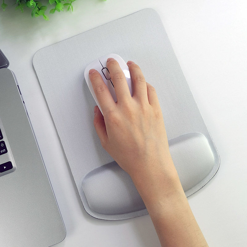 鼠標墊護腕創意記憶棉手托可愛大號帶護手墊加厚簡約色新品獨立站