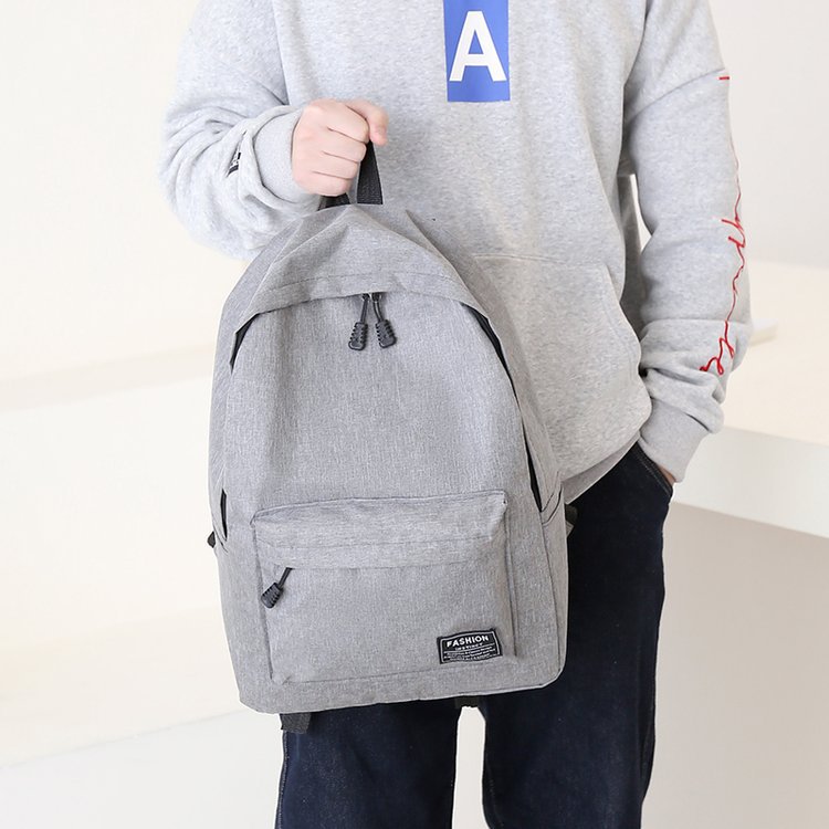 Backpack for middle school students, large-capacity urban simple travel backpack, college style fashionable computer bag, casual bag Specification drawing