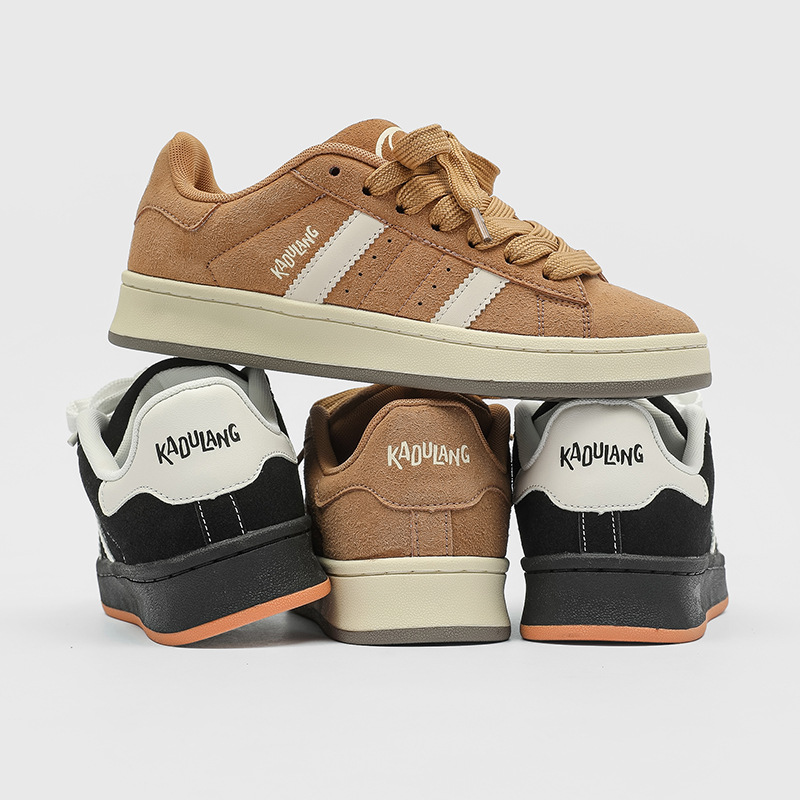 Cabeza coreana de conchas de suela gruesa para parejas zapatos de skate para hombres zapatos deportivos casuales de suela plana zapatos de estudiantes de mujer