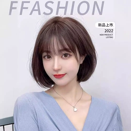 假发长卷发;长直发假发;假发短直发