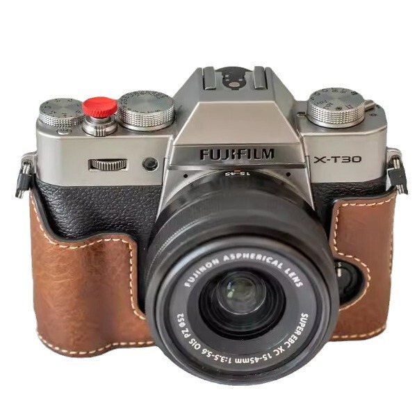 Suitable for Fuji Xt30Iii Xt30Ii Xt30 Xt20 Leather Case Base Xt30Iii Third Generation Protective Case Suitable for Fuji Xt30Iii Xt30Ii Xt30 Xt20 Leather Case Base Xt30Iii Third Generation Protective Case