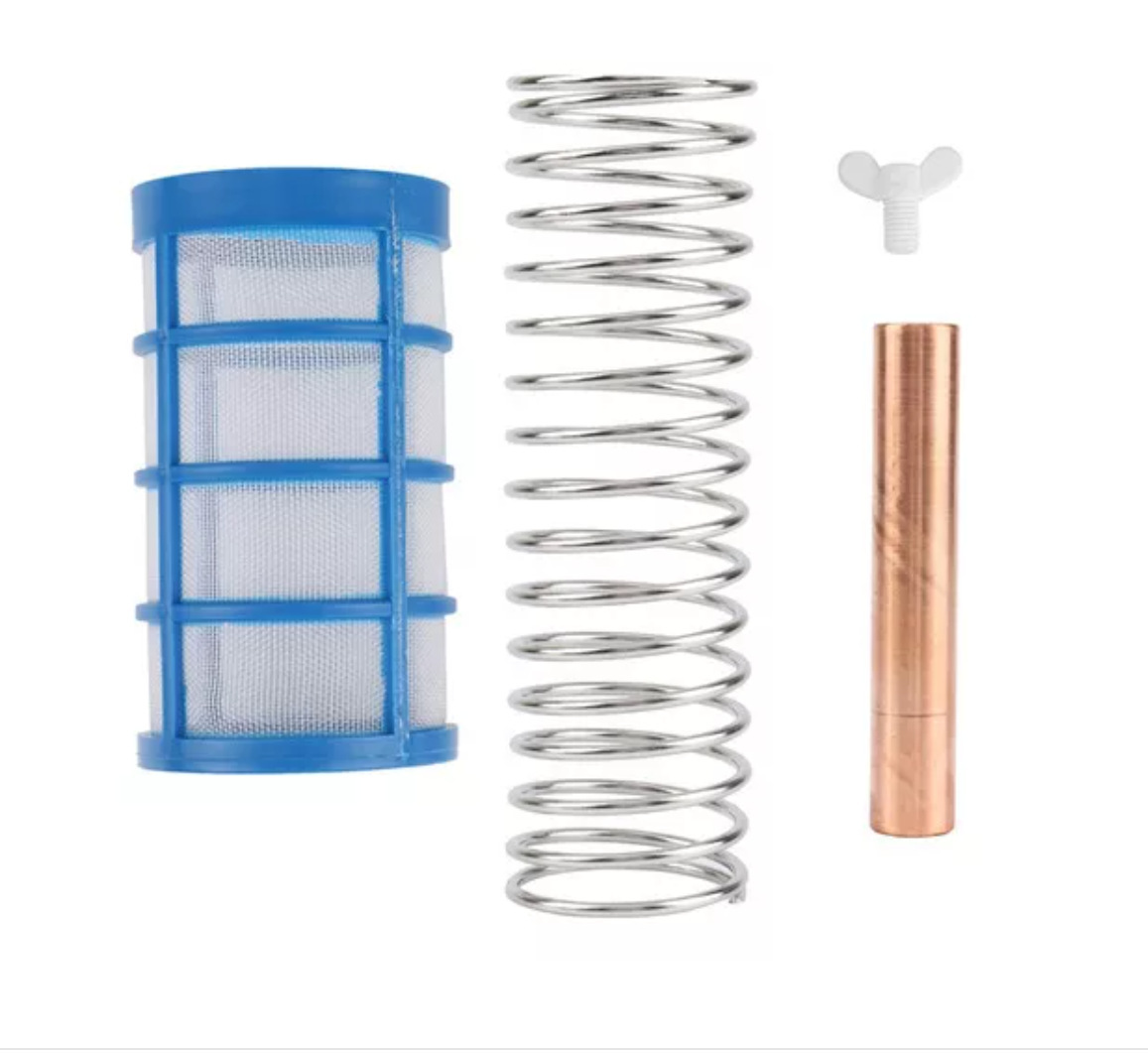 Purificador solar de agua con iones de plata y cobre, desinfectante para piscinas, previene algas y mejora la calidad del agua