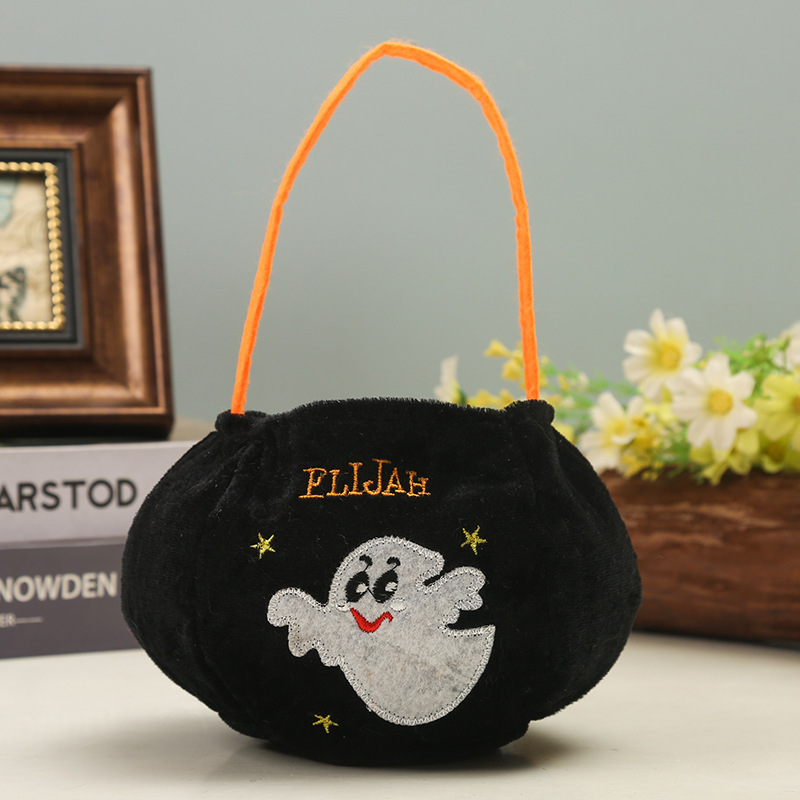 Bolsas de dulces de Halloween, atmósfera de vacaciones, regalos de vestuario, bolsas de mano para niños de la escuela primaria, bolsas de azúcar