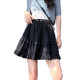 in stock Pregnant Women's Abdomen-free Skirt Sweet Jacquard Summer Small Cake Slimming A- line Skirt