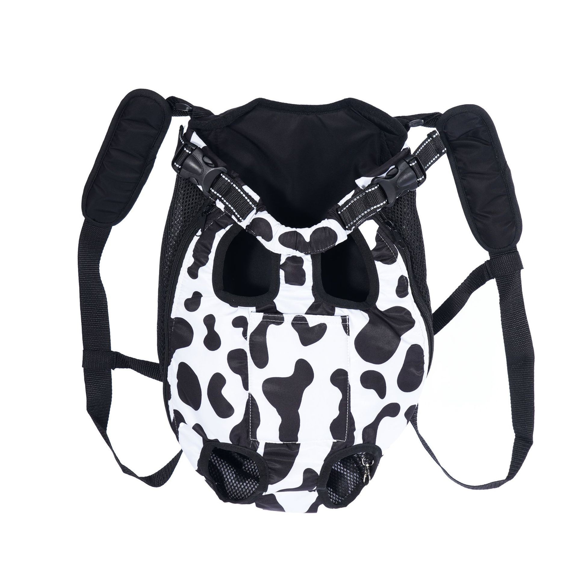 Mochila para mascotas clásica, para perros y gatos, transpirable y portátil, tipo mochila de pecho, venta de fabricantes.