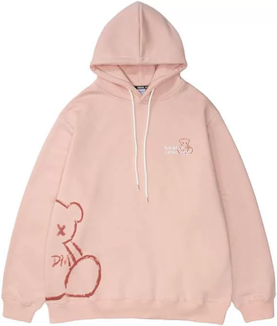 Demi-season Hoody, Retro Hip‑Hop Sweatshirt, Relaxed Fit, Sizes S–XXL