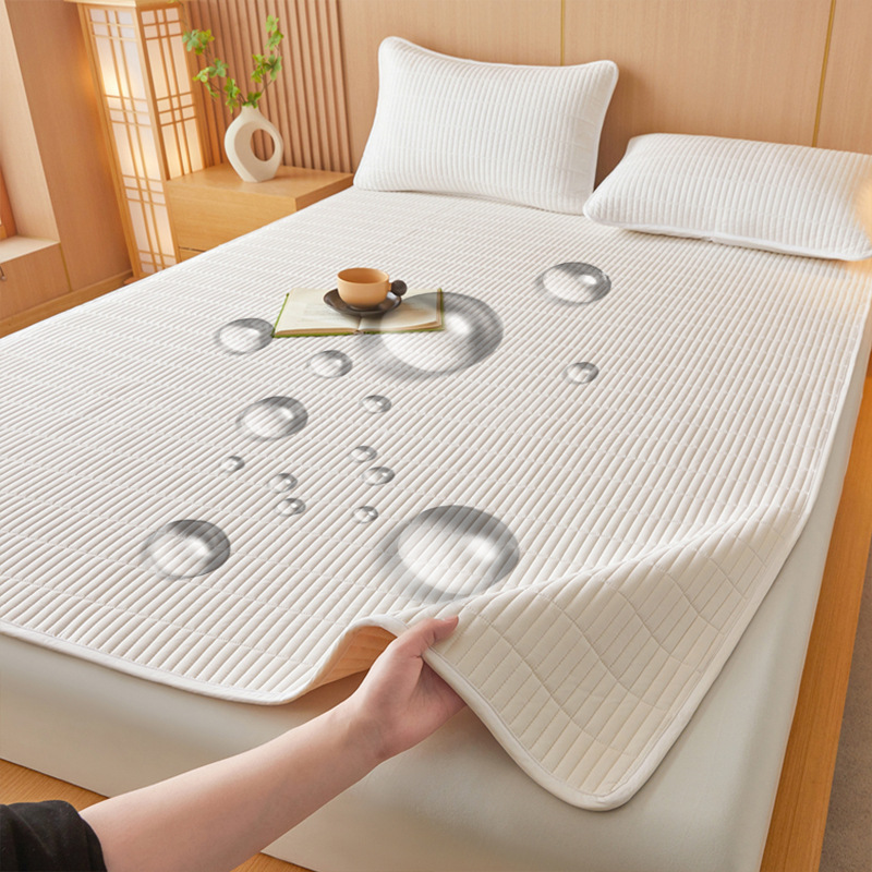 Colchón de cama de dormitorio doméstico impermeable delgado colchón antideslizante cojín protector de cama cojín antideslizante edredón de dormitorio de estudiantes
