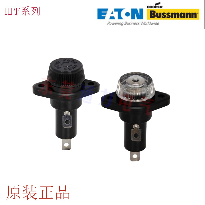 bussmann防火高压熔断器底座600V30A巴斯曼保险丝底座HPF-FF