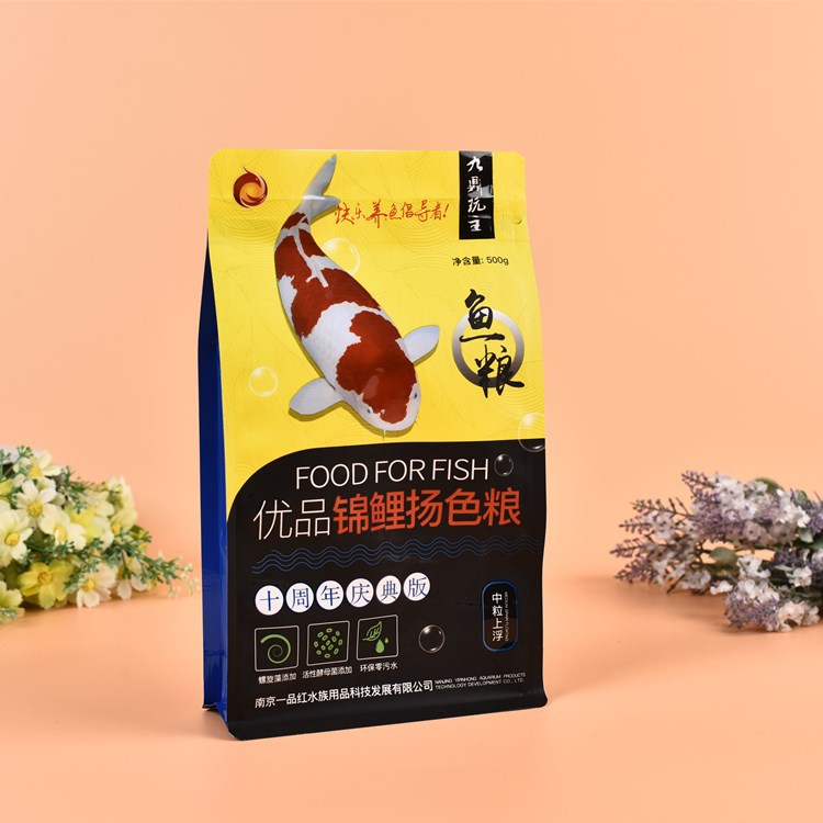 厂家定 制八边封狗粮袋 麦片自立自封袋螺丝粉包装袋面条包装袋