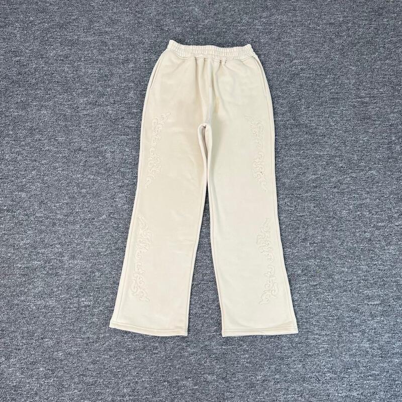 Derschutze Western Jogger Fleece Jogging Sweatpants Loose Straight-Leg Embroidered Casual Pants Autumn Derschutze Western Jogger Fleece Jogging Sweatpants Loose Straight-Leg Embroidered Casual Pants Autumn