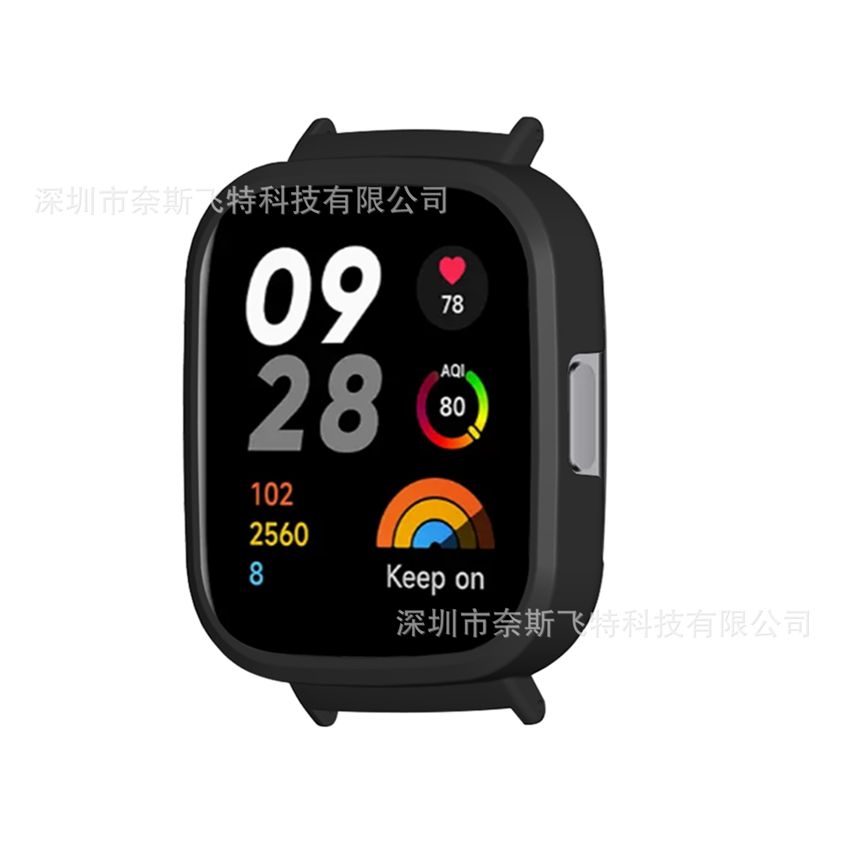 Suitable for Redmi Watch 3/2/5/4/ Redmi Bracelet 3/2 PC protective case, 20mm watch strap connector Specification drawing