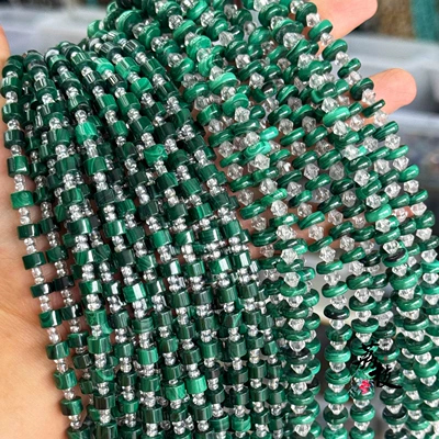 Beads 4*6mm Abacus Beads | Zərgərlik ara hissələri