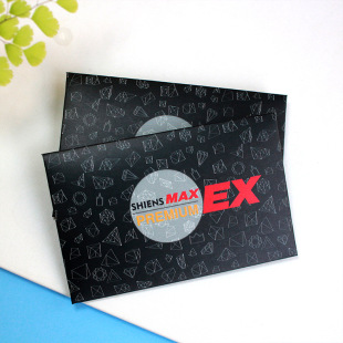 Black printing packaging polishing cloth 925 silver jewelry oxidation polishing cloth 7*10 independent packaging factory direct sales