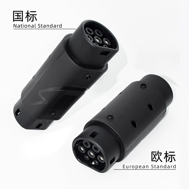 Адаптер для электромобилей: с европейского стандарта Type 2 на национальный стандарт, и обратно (с национального стандарта на европейский).