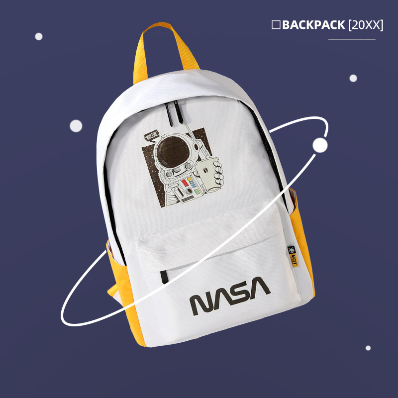 宇航员NASA联名书包潮流时尚休闲运动个性学生男女双肩背包