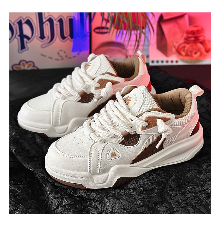 Sorte samurai skateboarding sko casual daddy sneakers_voghion.com