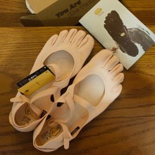 纯原V-Soul五指鞋Fivefingers瑜伽鞋普拉提女运动健身舞蹈分趾鞋