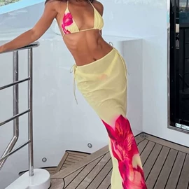 比基尼;三件套泳装;连体泳衣