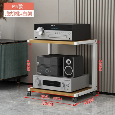 machine rack cabinet | Electric car big tripod - p5-white-frame-light-walnut