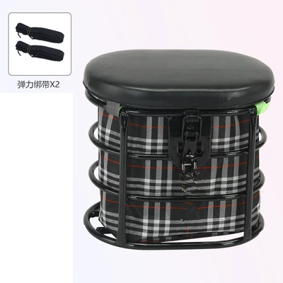 Suitable for Yadi Electric Vehicles, Children's Seats, Aima Electric Scooters, Child and Baby Front-Mounted Seats, Electric Motorcycles, and Baby Seats (Electric car child seat) - 505-black-single-seat-black-square-straps