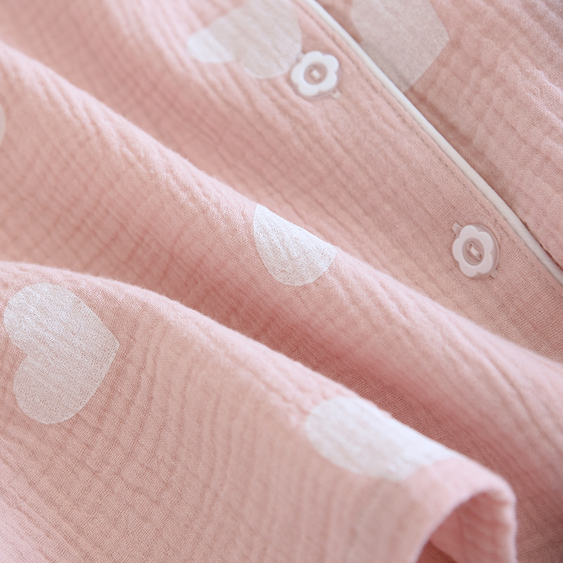 Title 12, Damen-Pyjama-Set aus Baumwolle mit kurzen Ärmel...