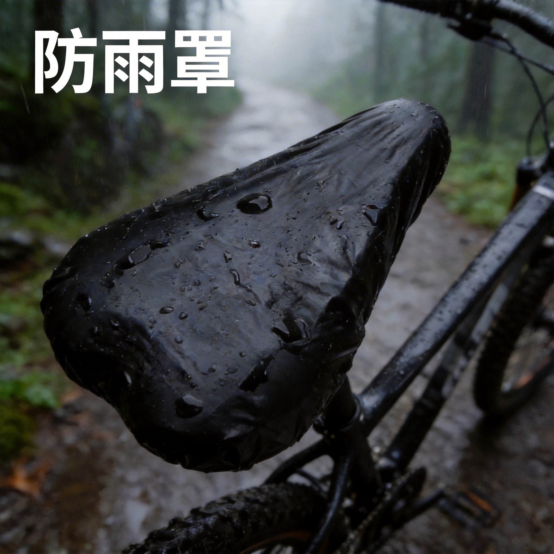 Pvc Bicycle Mountain Bike Saddle Rain Cover Portable Easy Installation Waterproof Durable Cycling Accessories Xiangyun