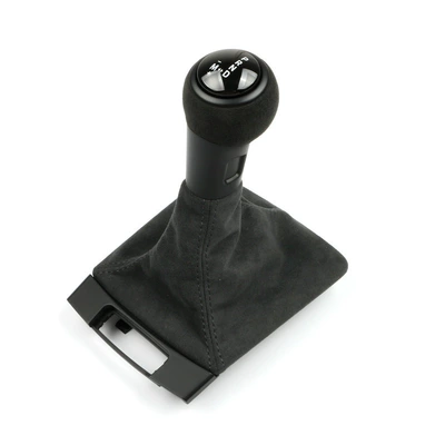Suitable for Porsche GT4 gear shift knob, 718 Cayman, 911, Boxster, genuine leather, suede, carbon fiber gear shift cover