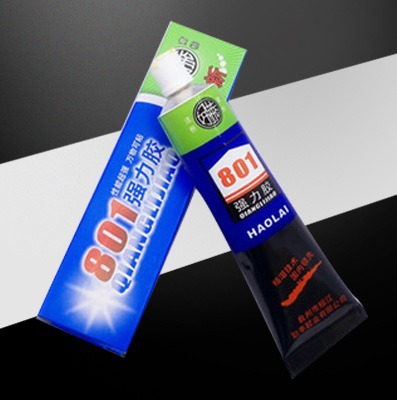 好莱801强力胶水粘金属陶瓷工业胶家用粘鞋万能胶水粘塑料多功能