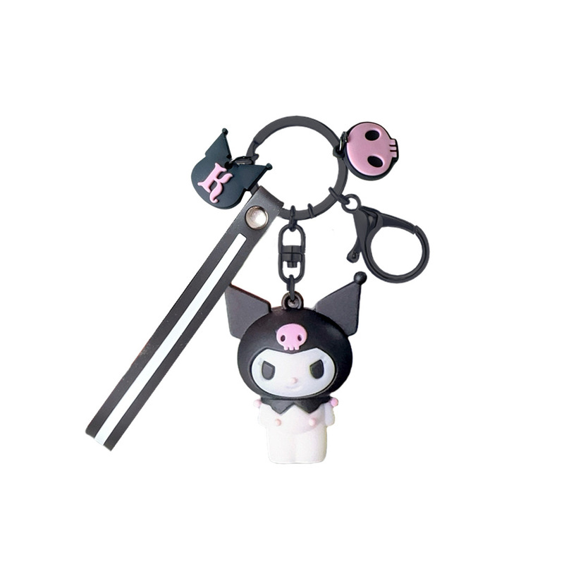 かわいい漫画サンリオキーホルダー卸売小物カップル車の小さなギフトクロミキーホルダーペンダント|undefined