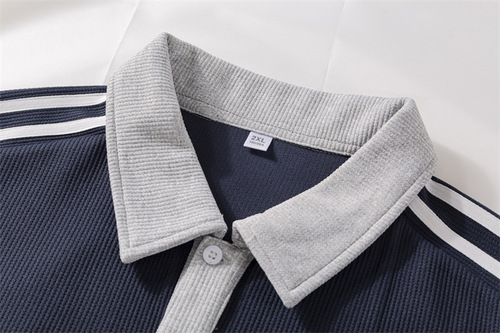 Fall Bomber Jacket for Men - Trendy, Versatile, American Style - Heavyweight Spring/Autumn Top - Plaid Fleece