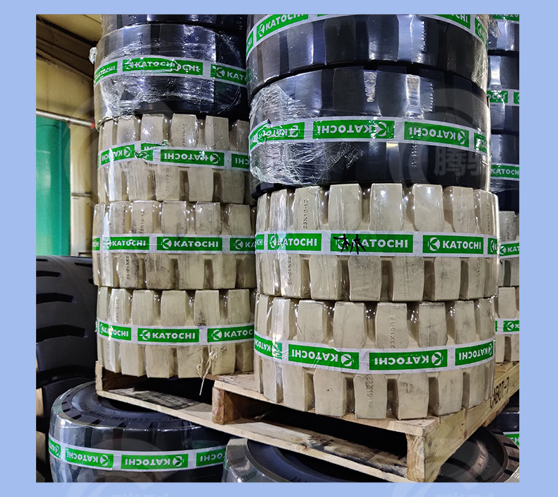 Chaoyang Forklift Solid Tire Hangzhou Forklift Force/. Ton Front Wheel - Rear Wheel