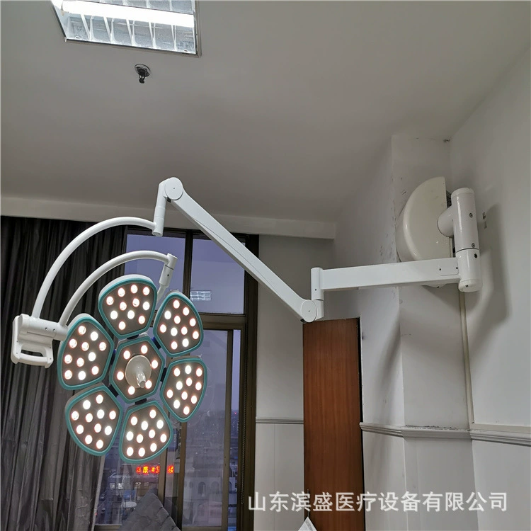 Линза без теней RGB LED лепесток больничная безтеневая лампа Красота стоматологическая клиника холодный свет может перемещаться без теней лампа