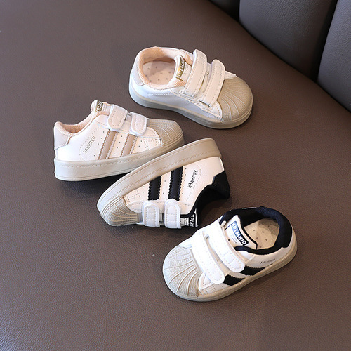 Children's sports shoes  spring and autumn new fashion shell toe baby toddler shoes sneakers boys and girls running shoes