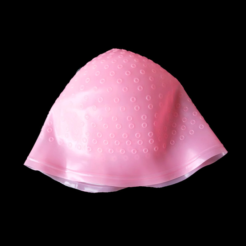 Fabricantes de sombreros para teñir sombreros para teñir colores para hombres, herramientas de teñido de cabello de silicona duraderas y resistentes a la tracción con agujas para teñir