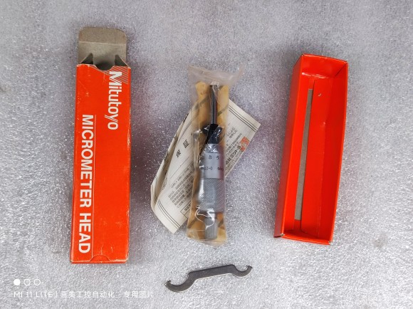 A065*日本三丰mitutoyo 测微头150-191 MHN2-25 千分尺头 原